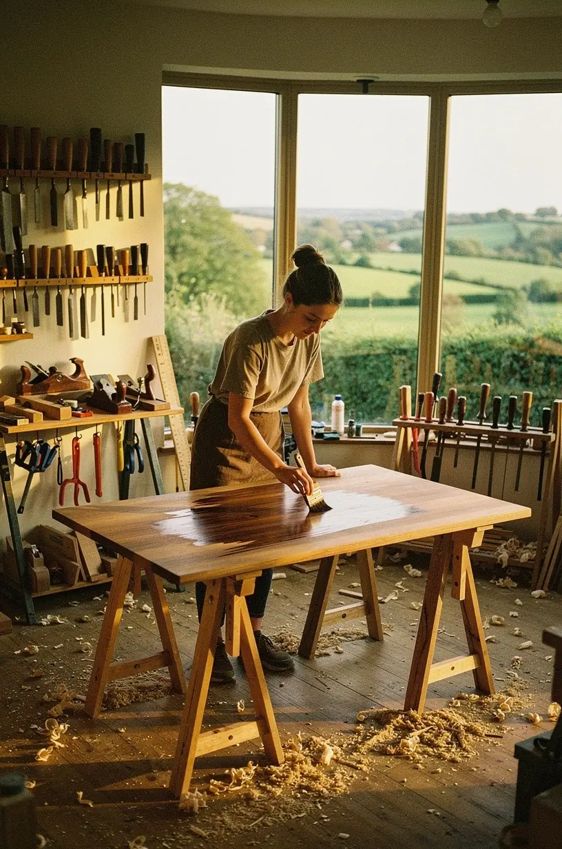 Step-by-step guide for building custom furniture.